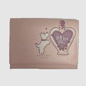Radley London Medium Flapover Wallet in Pink Blush
